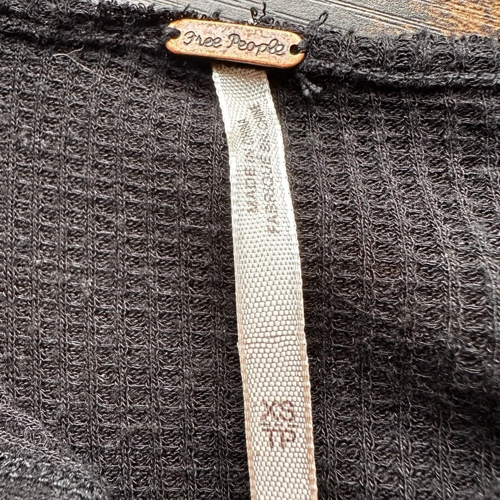 Free People Benedict Canyon Hi-Low Thermal Tee